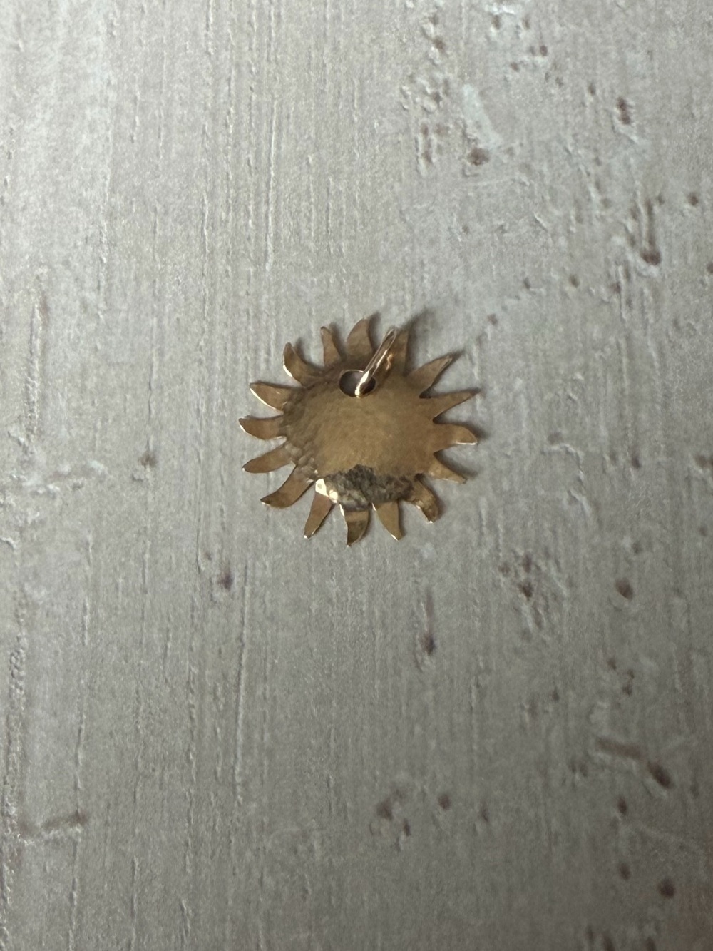 James Avery Blazing Sun Charm / Pendant Gold